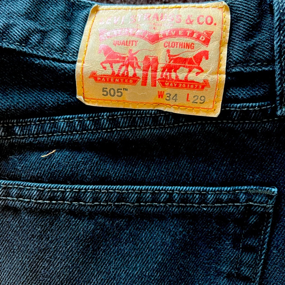 Black Levi jeans